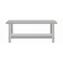 Premium Stainless Steel Kitchen Prep Table | 60''*24'' Work Area