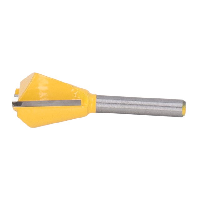 Dovetail Router Bit, Woodworking Dovetail Router Bit Straight Cut Router Bit Dovetail Router Bit 1/4in Shank Tungsten Steel Alloy Router Bit for Trimming