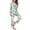 Beige, variant on Tnhcen Women's Fashion 2 Pieces Christmas Print Pajama Set Crew Neck Long Sleeve Top and Pants Pjs Set Cozy Winter Festive Nightwear Lounge Home Clothes S-3XL