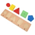 thumbnail image 2 of Tablero geométrico, juguete educativo a juego geométrico de madera, bebé para nios de más de un aoBabyToys Fyydes Descripción de la referencia, 2 of 6