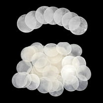 Portable Natural Sea Shells,QZS Round Lightweight Shells Ornament for Jewelry Making,Hanging Decor Ornament for Bedroom,Wall,Wedding Backdrop