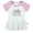 Pink Raglan Dresses, variant on iDzn Ride On Bike Funny Dresses For Baby, Newborn Babies Skirts, Infant Princess Dress, 0-24M Kids Graphic Clothes (Pink Raglan Dresses, 0-6 Months)
