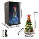 thumbnail image 3 of Caja de Música con Árbol Luminoso de Navidad, Decoración de Habitación, Juego de Escena de Casa En Miniatura de Resina, Regalo de Navidad, 3 of 6