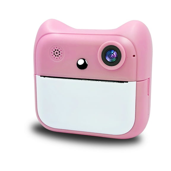 Camera,Cartoon Inkless 2400w Camera With Dual Print Camera Thermal Printer Screen Cartoon Printer With Inkless Thermal 2.4ips Screen With 2.4ips Camera Lens With Thermal Kids Inkless