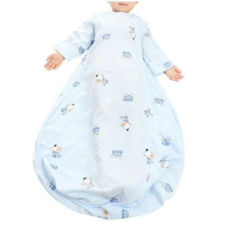 

YABCSAZ Baby Sleep Sack Cotton Short Sleeve Wearable Blanket Baby Sleep Bag Zipper Sleeping Sack for Unisex Newborn Infant Comfy Soft Lightweight