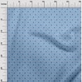 thumbnail image 3 of oneOone Cotton Poplin Twill Blue Fabric Stars Sewing Material Print Fabric By The Yard 56 Inch Wide, 3 of 4