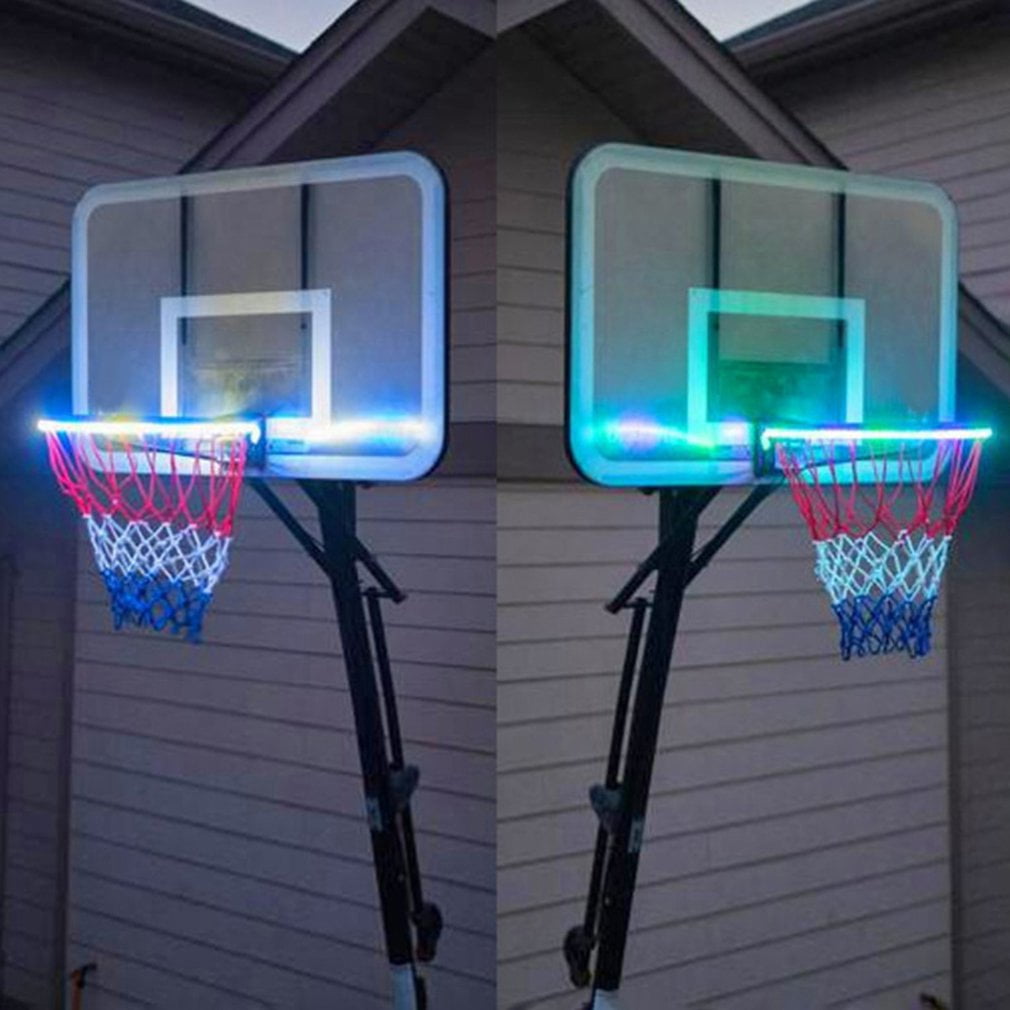 Details about   New Awesome Basketball Hoop Sensor Activated LED Strip Light 8 Flash Modes