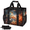 Multicolor 1, variant on Cartoon Cow Head Reusable Grocery Bag, Upright Heavy‑Duty Foldable Shopping Bag with Removable Shoulder Strap, Multi‑Pocket Storage Tote for Beach Camping, Floral Farm Cow