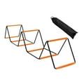 thumbnail image 4 of hengtong Agility Ladder Foldable Staircase Flexible Jumping Hurdles Improves Coordination Orange, 4 of 9