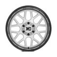 thumbnail image 5 of XD Aluminum Rim XD849 GRENADE 2 20X9in Brushed Milled with Gloss Black Lip Finish, XD84929080500, 5 of 5