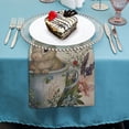 thumbnail image 4 of WYYP Bunny Flowers Beatrix Potter Polyester Reusable Napkins for Events 2 PCS, 4 of 7