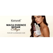 Karseell Collagen Hair Treatment Deep Repair Conditioner Argan Oil Keratin Hair Treatment For Dry Damaged Bleached & All Hair Types. 16.9 oz 500ml