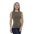 thumbnail image 2 of Women's Undershirt Tank Top Camisole Sleeveles for Work Yoga Gym by Lunarable, 2 of 3