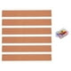 thumbnail image 1 of 1 juego de tiras de corcho para tablones de anuncios, sin marco, para oficina, 1 of 8