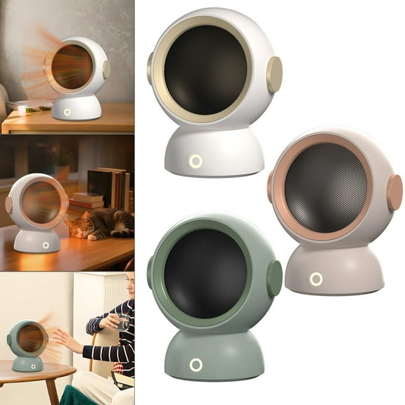 Portable Heater under $5! Cagogo Desktop Heater Household Mini Heater, Ceramic Electric Heater, Personal Space Heater, Office Desk Heater, Quiet Portable Heater, Winter Warming Fan