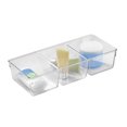 thumbnail image 3 of Mainstays 3-Compartment Clear Cosmetic Organizer Tray, 3 of 4