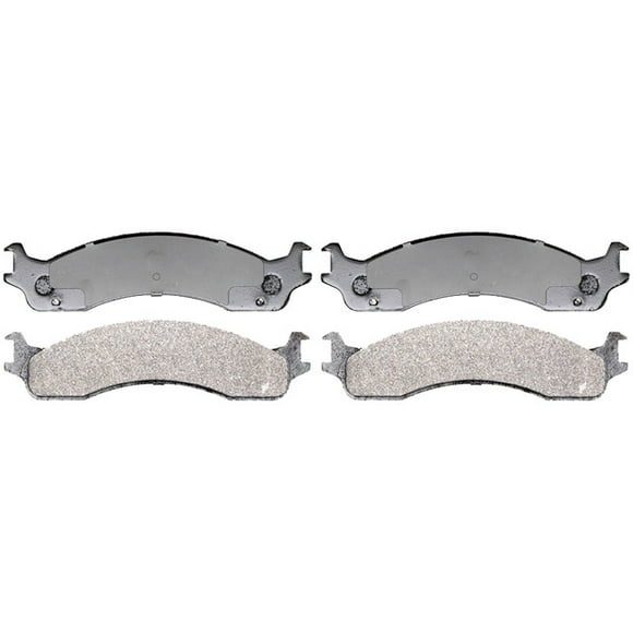 Raybestos Brakes SGD655M Brake Pad Service Grade OE Replacement; Semi-Metallic