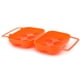 thumbnail image 1 of Contenedor portátil de plástico para 6 huevos de camping para exteriores, caja de almacenamiento con asa, 1 of 5