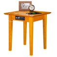 thumbnail image 3 of Leo & Lacey Charger End Table in Caramel Latte, 3 of 5