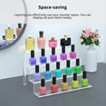 thumbnail image 5 of Nyidpsz 4 Tier Acrylic Risers Display Stand Tiered Shelf Clear Tiered Display Organizer Display Riser Stand Easy to Assemble Tiered Display Stand for Toy Jewelry Cosmetics Dessert, 5 of 6