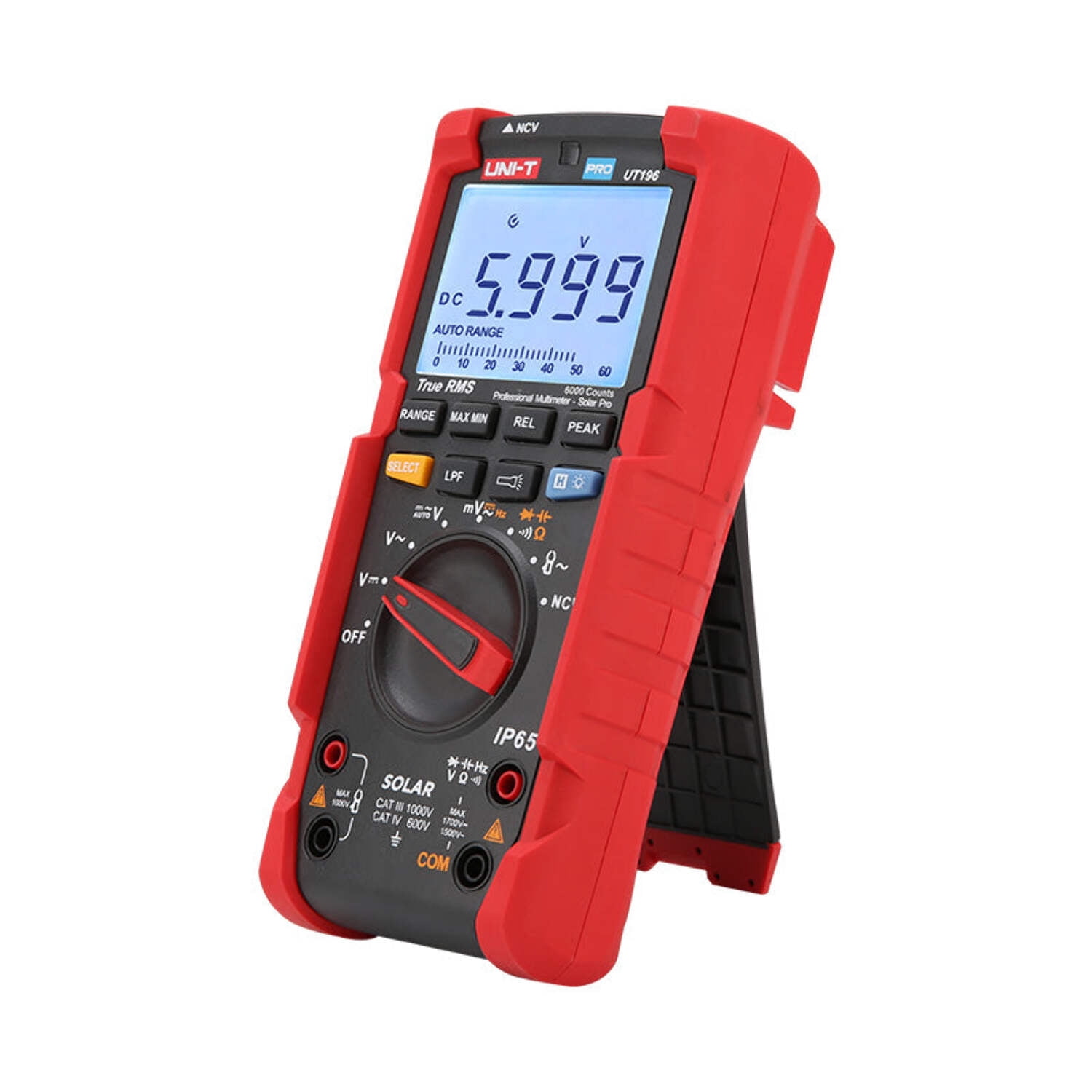 UNI-T UT196 TRMS Solar Pro Multimeter