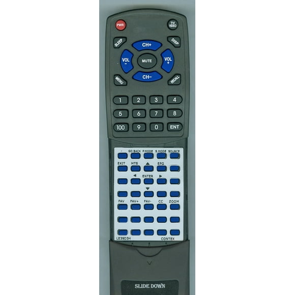 Replacement Remote for Contex LE39D3H