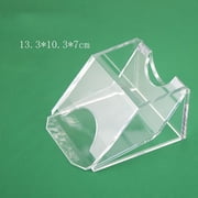 Aellinatey 1 Deck Acrylic Playing Card Dealing Shoe Playing Card Shuffler Pokers Dealer Equipment and Game Supplies Enduring