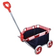 thumbnail image 1 of Carrito para muñecas Lissi, plegable, con mango largo, rojo marino, 1 of 5