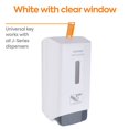 thumbnail image 4 of COASTWIDE J-Series Wall-Mounted Manual Hand Sanitizer Dispenser White (CWJMH-W), 4 of 7