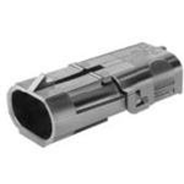 Automotive Connectors 2P MALE BLK 20 AMP WEATHER PACK SHROUD (10 pieces