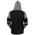 thumbnail image 3 of Ma Croix Mens Slim Fit Jacket Pullover Multi Design Sweater Sweatshirt Hoodies, 3 of 4