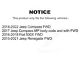 thumbnail image 2 of Kugel Rear Wheel Bearing Hub Assembly 70-512568 for Car Jeep Compass Renegade Fiat 500X, 2 of 11
