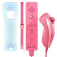 thumbnail image 2 of Wii Motion Plus Controller Nintendo Wii Controller and Nunchuk Motion 2 in 1 Built Motion Plus Remote Control Set for Nintendo Wii and Wii Console u with Silicone Cover, 2 of 7