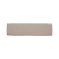 thumbnail image 5 of Pemberly Row 20" Transitional Fabric/Wood Bench in Beige/Smokey White, 5 of 8