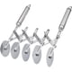 thumbnail image 1 of H , Pizza Less Steel 5 Wheels Adjable Cake Divider Pizza Of Less Steel, For Kit Ba, 1 of 1