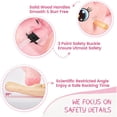 thumbnail image 5 of FUNLIO Unicorn Baby Rocking Horse, Rainbow Fairy Toddler Pink, 5 of 7