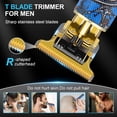 thumbnail image 4 of LQT  Men's Hair Cutting Set, Men's Grooming Gifts, Electric Hair Clippers, USB Rechargeable, Durable Blades, Hair, Beard & Full Body Grooming, 4 of 7