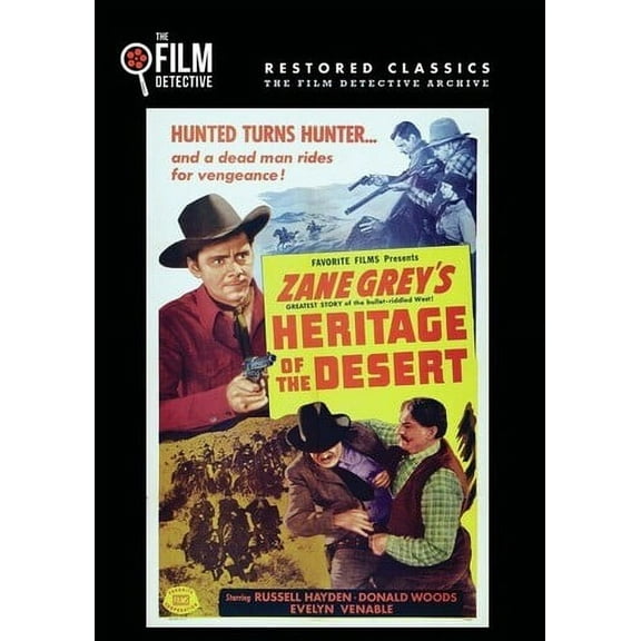 Heritage of the Desert (DVD), Film Detective, Western