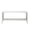 White with 2-Tier, variant on Ktaxon 39.3in Outdoor Metal Backless Bench, Slatted Seat, Weatherproof, Patio Garden, Green