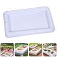 thumbnail image 4 of Tersarium 1Pc Inflatable Drink Holder Floating Drink Tray Pool Fruit Service Bar (White), 4 of 10