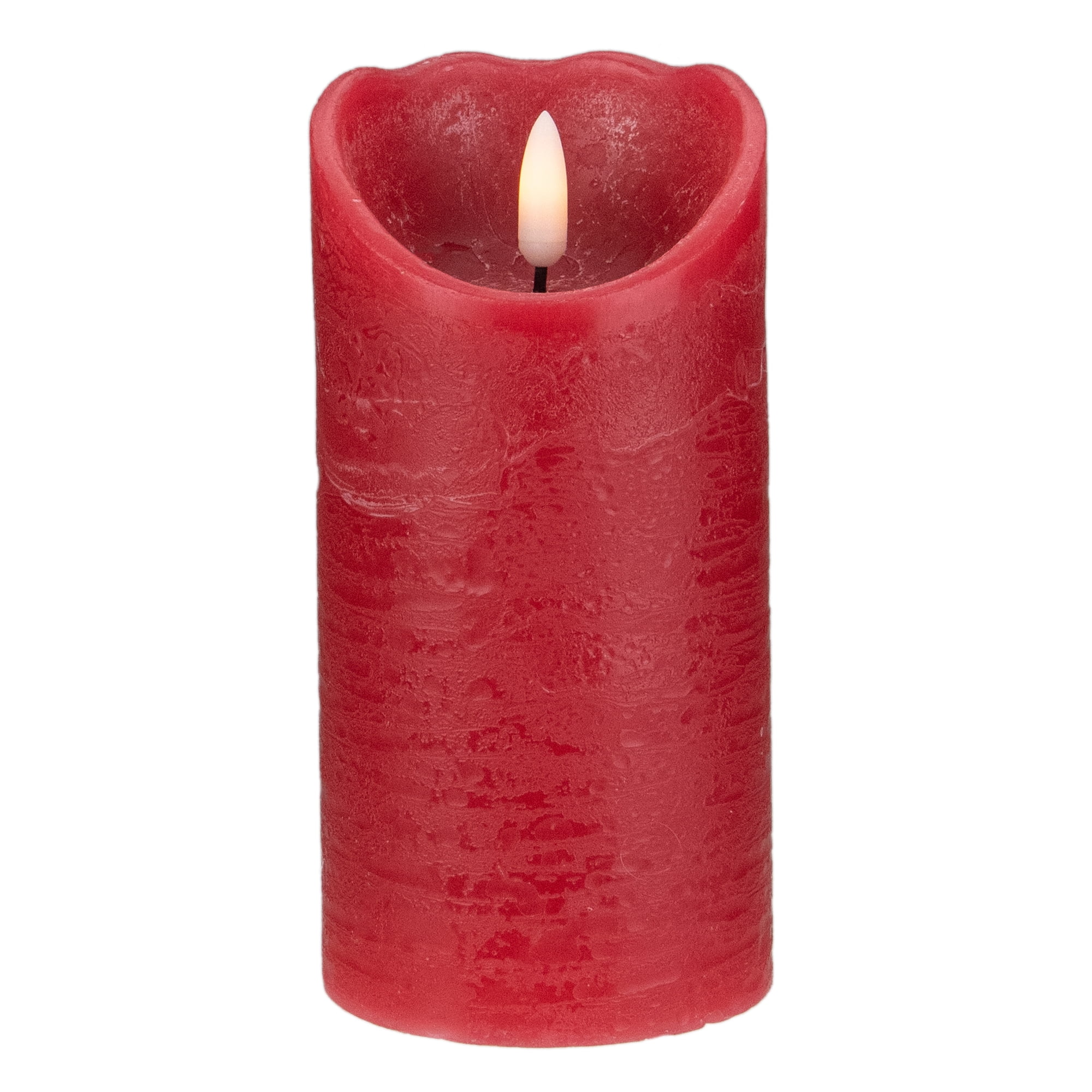 Luminara 7 inch Flameless Candle with Choice of Scent Cartridge Embers 