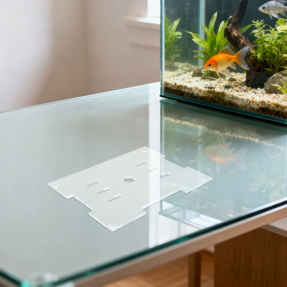 FOMIYES Clear Aquarium Lid with Universal Fit and Secure Anti-Jumping Design