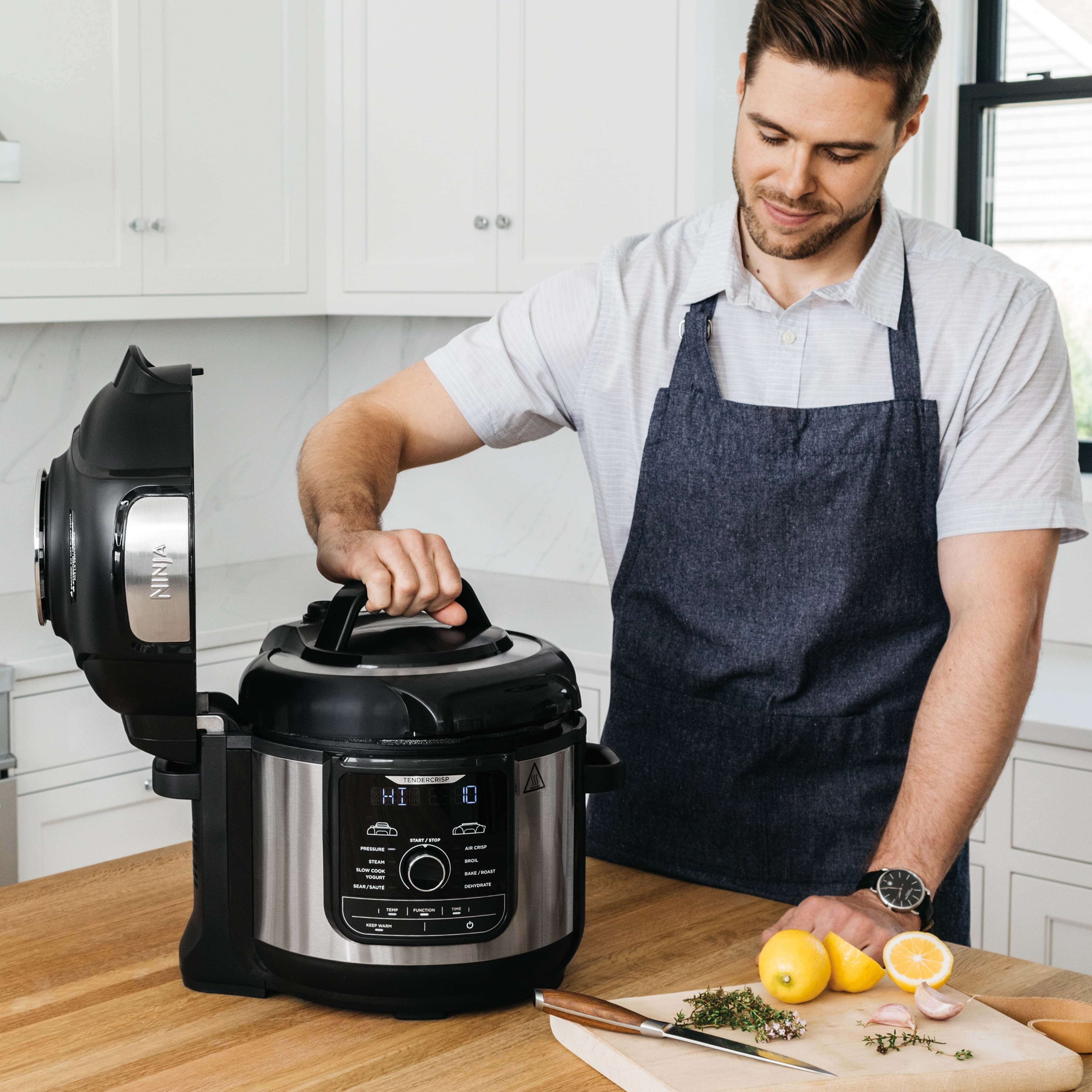Makes healthy eating DELICIOUS!' The Ninja Foodi pressure cooker and air  fryer that's 'life-changing' for millions of Americans is reduced by 21% on  QVC in a giant 8-quart size