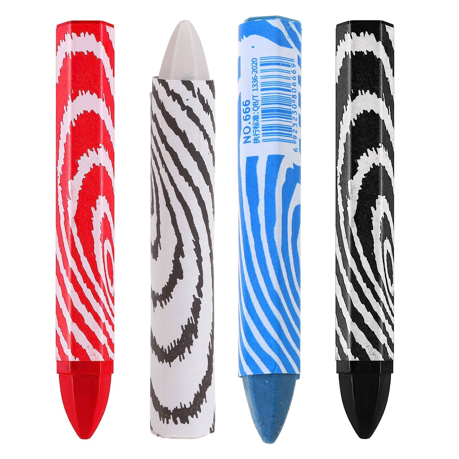 UNTERING Crayon 50Pcs Lumber Crayons Bulk Wax Tire Marker Drawing Crayons for Marking on Lumber Metal Wood Carton Ceramics Glass Plastic
