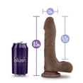 thumbnail image 4 of Dildo Blush Novelties Au Naturel Mister Perfect, 21,6 cm, color chocolate, 4 of 8