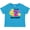 Turquoise, variant on Inktastic Its My 2nd Birthday with Smiling Emoticons Girls Baby T-Shirt