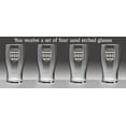 thumbnail image 2 of Curtiss Irish Coat of Arms Tavern Glasses - Set of 4 (Sand Etched), 2 of 3