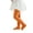 Orange, variant on Nilvkv Leggings for Girls, Girls Pants, Solid Ribbed Knit Tights with Elastic Waist, perfect for Dance and Everyday Casual Gray 1-2 Years