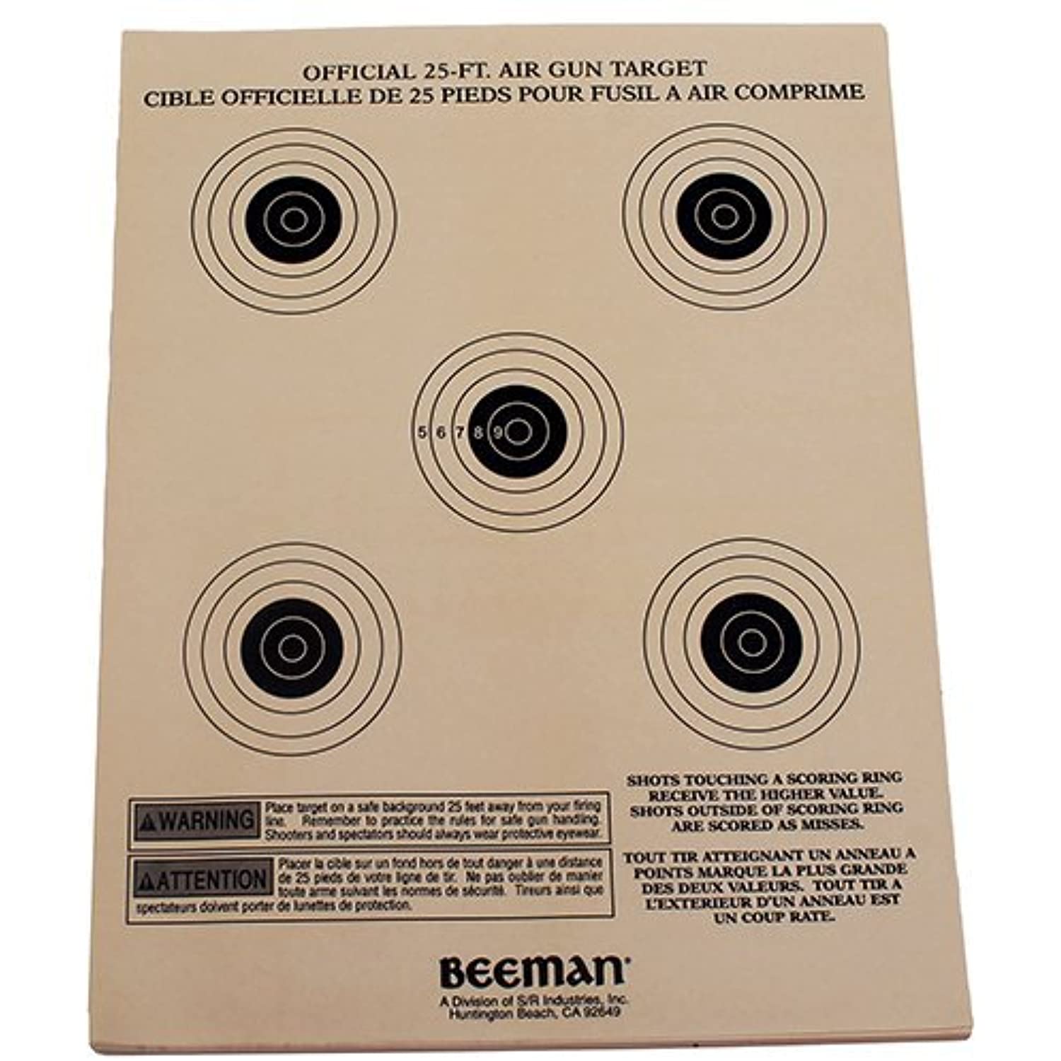 beeman paper targets walmart com