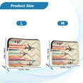 thumbnail image 4 of FORMRS 15-15.6 inch Laptop Sleeve Case Soft Carrying Quilted Computer Bag Cover, Flying Planes, 4 of 7
